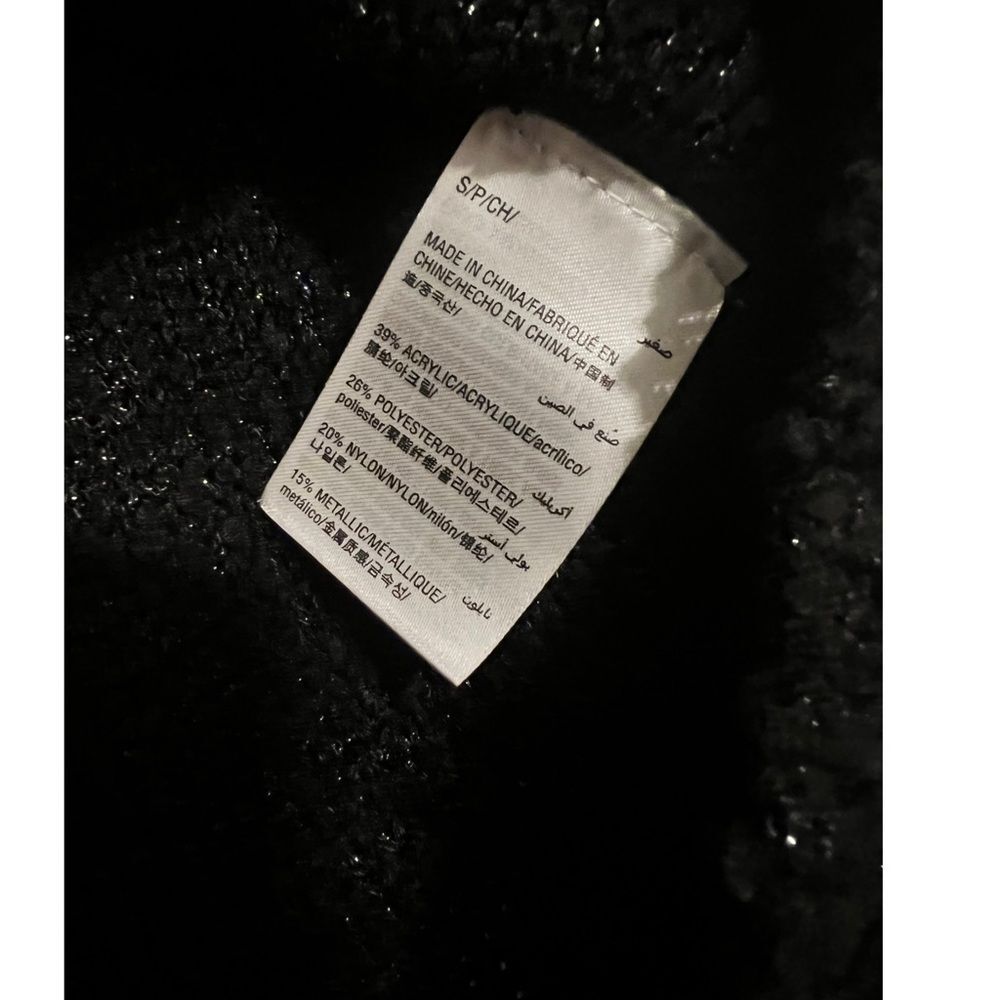 Small black Shimmery Knit sweater, I.N.C International Concepts. - Picture 4 of 8